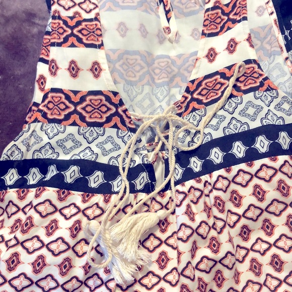 Blu Pepper Babydoll Sundress - Size Small - Medallion Print - Picture 3 of 6